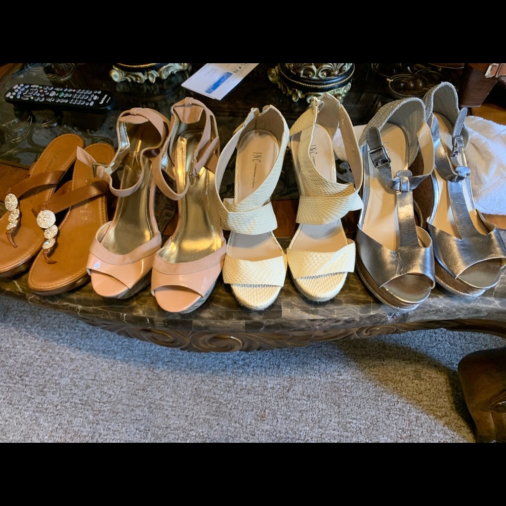 Set of heels